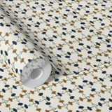 Clin Cross Campanula Blue and Sand