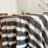 Tablecloth Atria Double Graphite and Stone