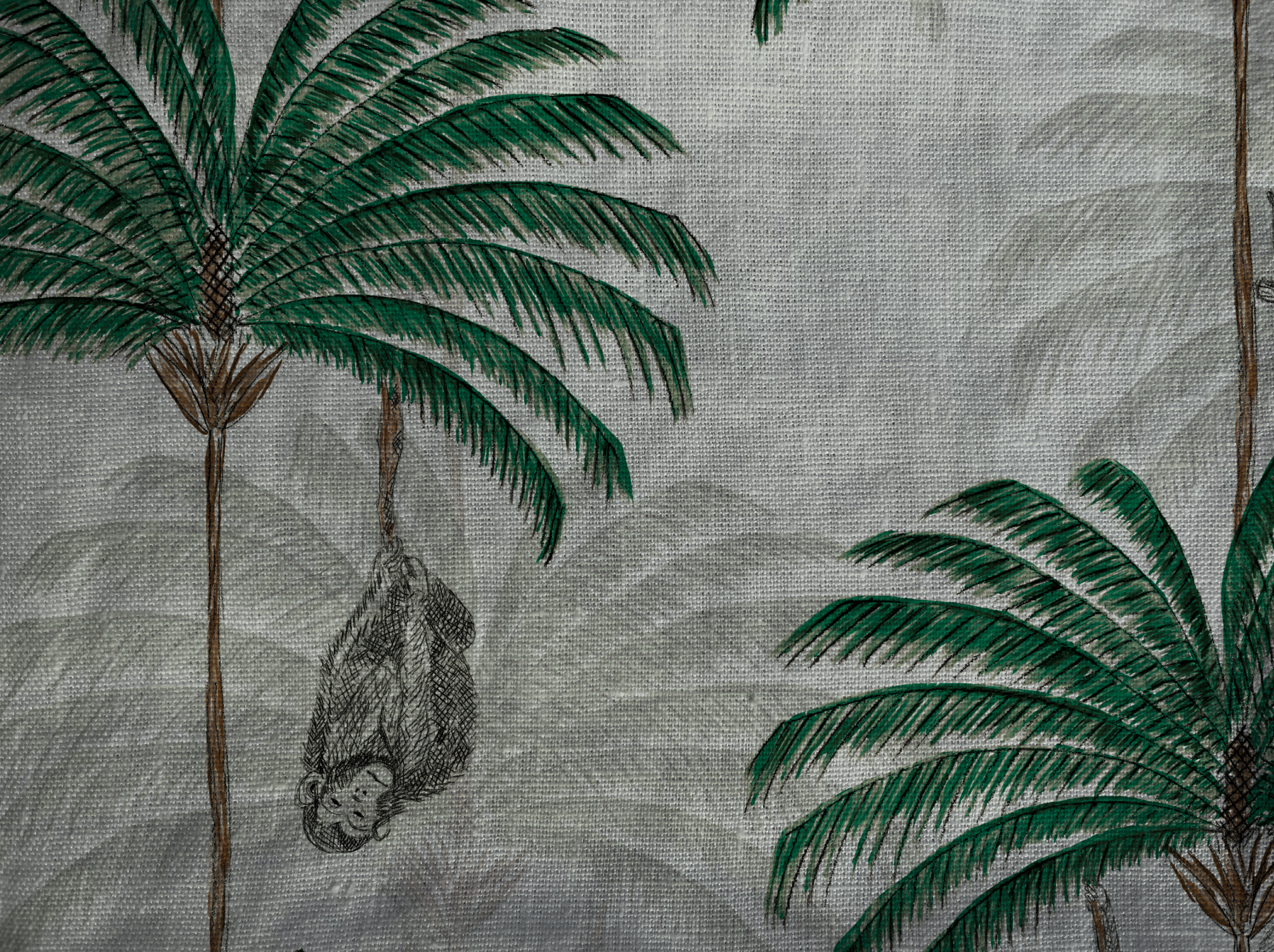 Monkey Green & Graphite – Delacova