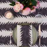 Napkin Atria Double Graphite and Stone