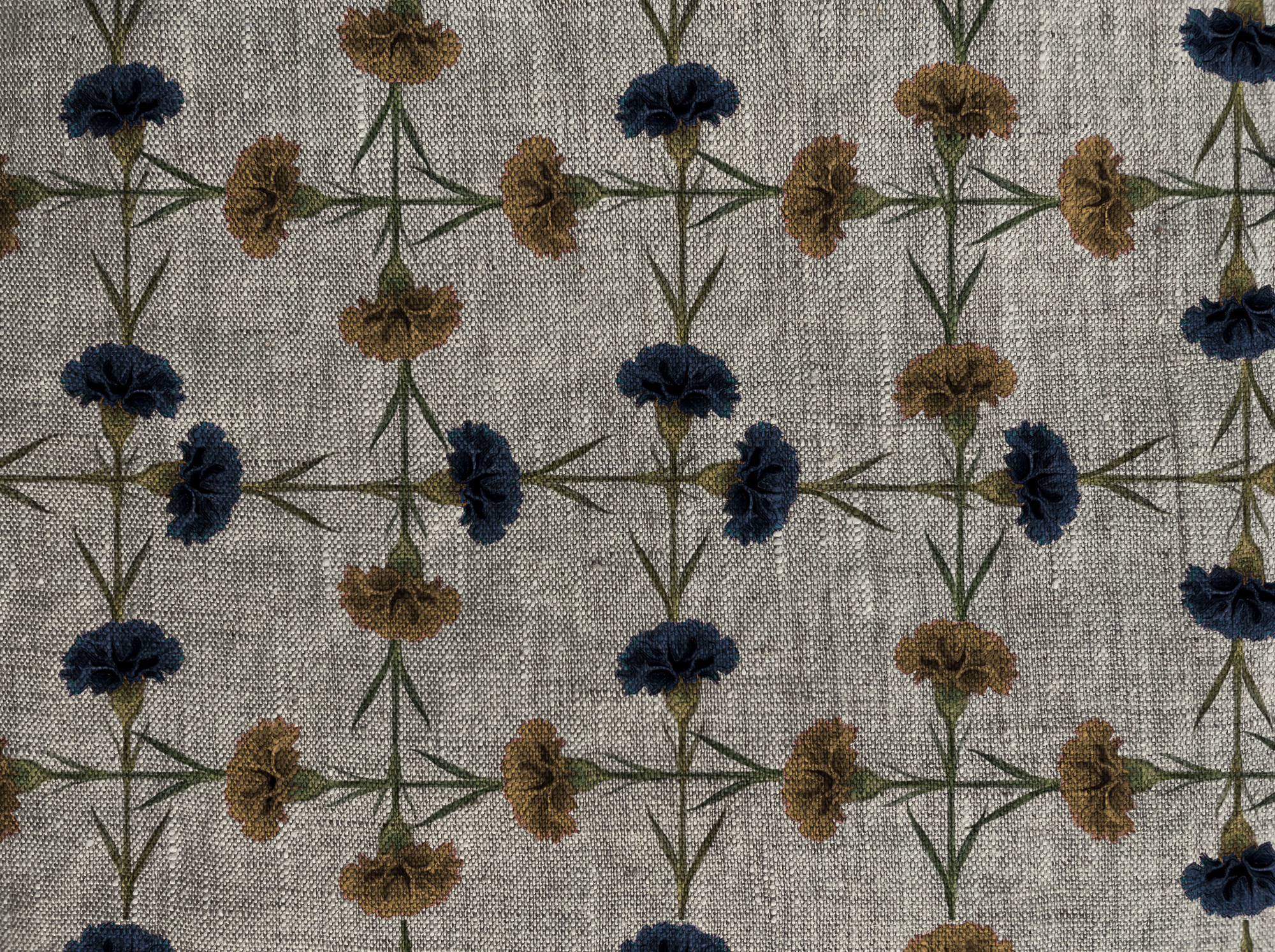 Clin Cross Campanula Blue and Sand