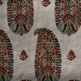 Paisley Flower Ruby